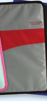 FIVE STAR 1.5" Zipper Binder