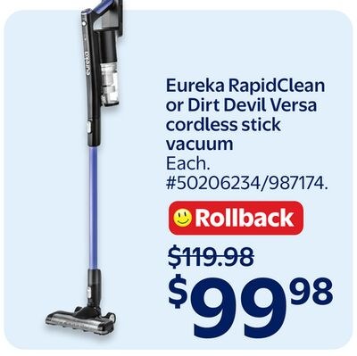 Eureka RapidClean cordless stick vacuum
