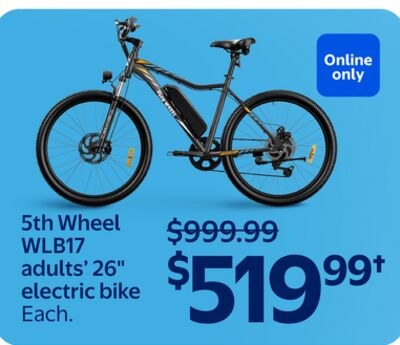 5th Wheel WLB17 adults' 26" electric bike