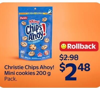 Christie Chips Ahoy! Mini cookies 200 g