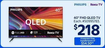 Philips 40" FHD QLED TV