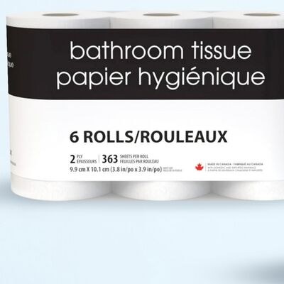Black & White bathroom tissue