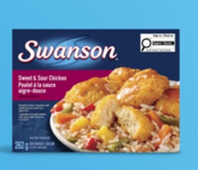 Swanson lasagna or sweet & sour chicken frozen …