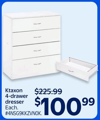 Ktaxon 4-drawer dresser