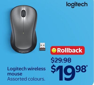 Logitech wireless mouse