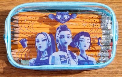 KPop Demon Hunters pencil cases