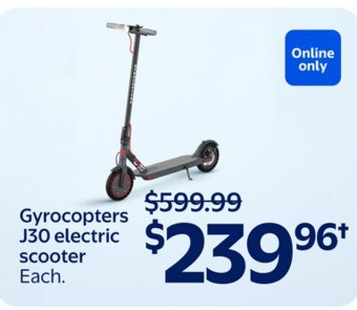 Gyrocopters J30 electric scooter