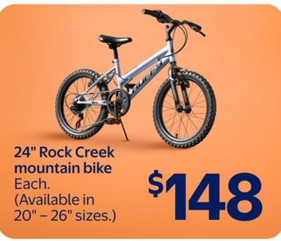 24" Rock Creek mountain bike