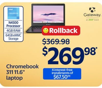 Chromebook 311 11.6" laptop