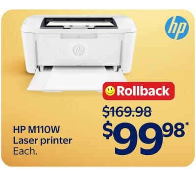 HP M11OW Laser printer