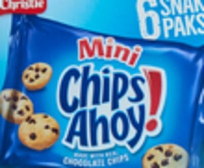Christie Chips Ahoy! Mini Cookies Snack Paks