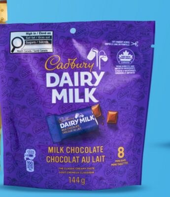 Cadbury Caramilk Minis or Dairy Milk Mini choco…