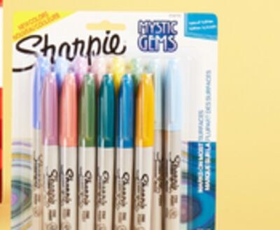 Sharpie original 12-pack or Mystic Gems fine-po…