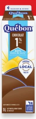 Lait au chocolat Québon