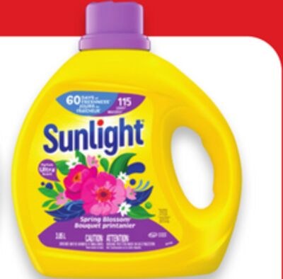 Détergent à lessive liquide Sunlight