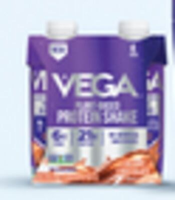 Paq. de 4 frappés protéinés de Vega