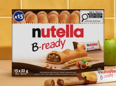 Barres B-Ready de Nutella