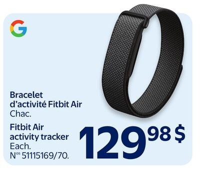 Bracelet d'activité Fitbit Air