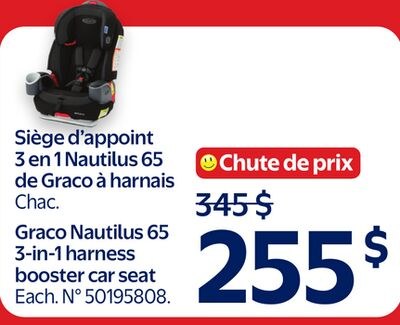 Siège d'appoint 3 en 1 Nautilus 65 de Graco à h…