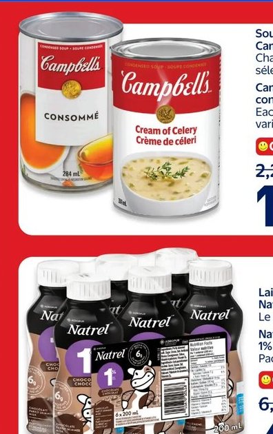 Soupe ou consommé Campbell's