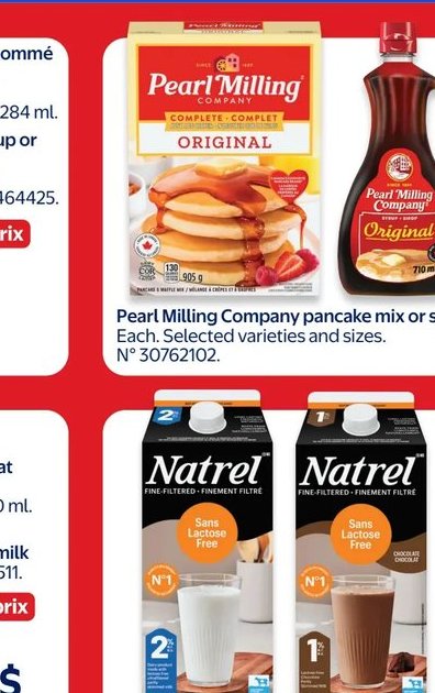 Pearl Milling Company pancake mix or syrup