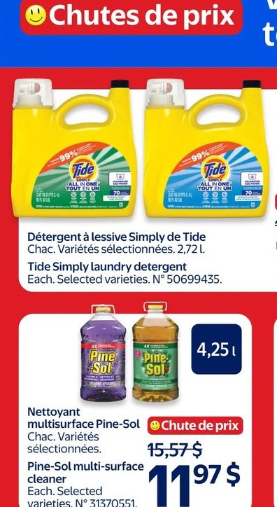 Tide Simply laundry detergent