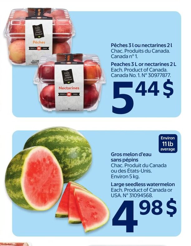 Pommes nectarines