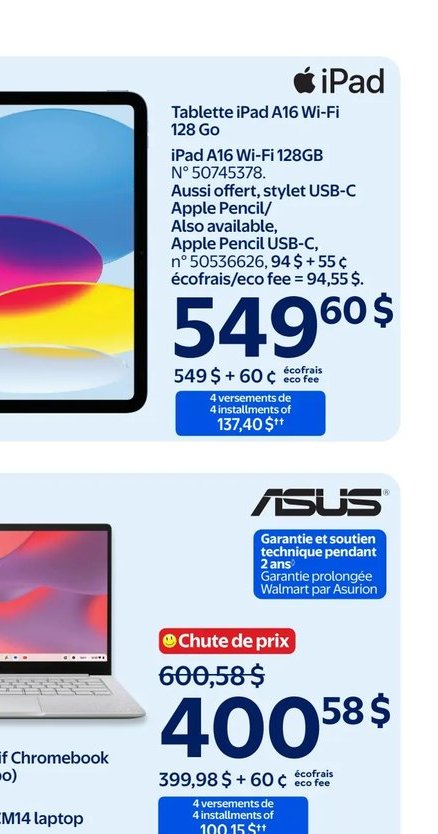 iPad Air 11 pouces 128 Go
