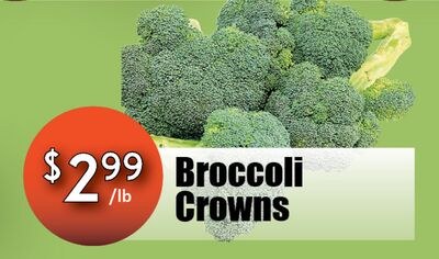 Broccoli Crowns