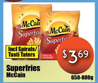 Superfries McCain