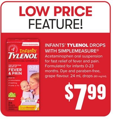 INFANTS' TYLENOL DROPS WITH SIMPLEMEASURE