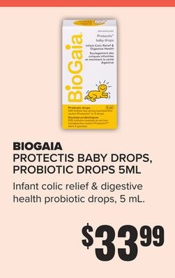 BIOGAIA PROTECTIS BABY DROPS, PROBIOTIC DROPS