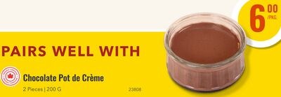Chocolate Pot de Crème