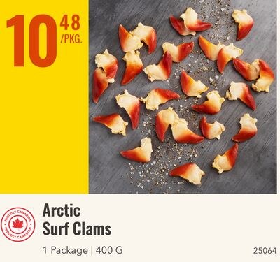 Arctic Surf Clams