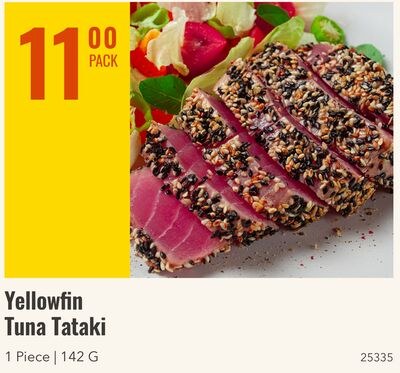 Yellowfin Tuna Tataki