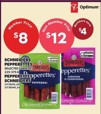 SCHNEIDERS PEPPERETTES, 225-375 G