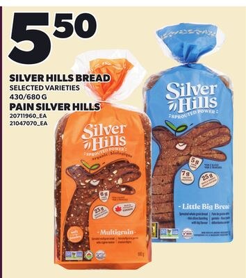 SILVER HILLS BREAD, 430/680 G