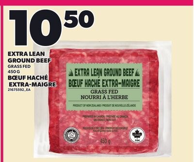 EXTRA LEAN GROUND BEEF, 450 G