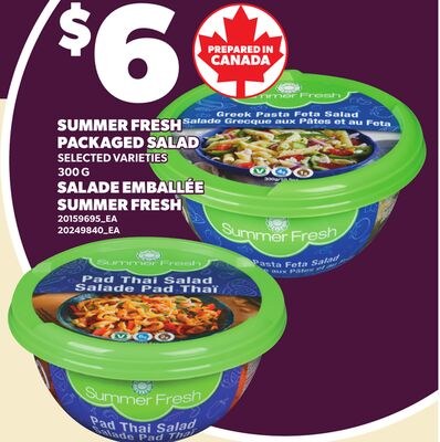 SUMMER FRESH PACKAGED SALAD, 300 G