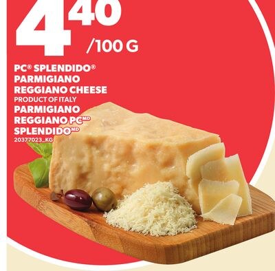 PC® SPLENDIDO® PARMIGIANO REGGIANO CHEESE