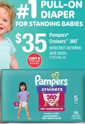 PAMPERS® CRUISERS™ 360°