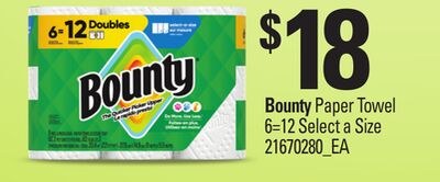 BOUNTY PAPER TOWEL