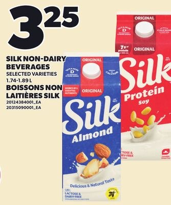 SILK NON-DAIRY BEVERAGES, 1 L