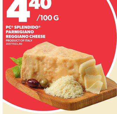 PC® SPLENDIDO® PARMIGIANO REGGIANO CHEESE