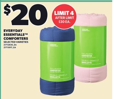 EVERYDAY ESSENTIALS™ COMFORTERS