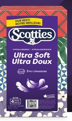 SCOTTIES® ULTRA SOFT, 4-PACK