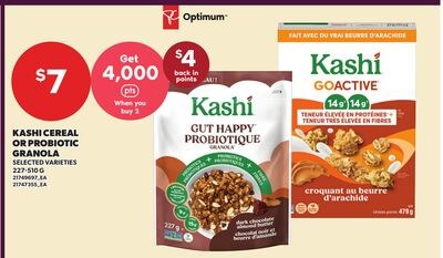 KASHI CEREAL PROBIOTIC GRANOLA, 227-305 G