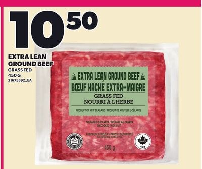 EXTRA LEAN GROUND BEEF, 450 G