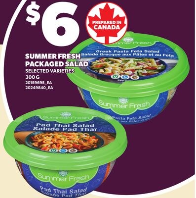SUMMER FRESH PACKAGED SALAD, 300 G