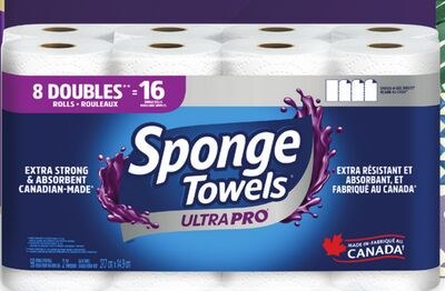 SPONGETOWELS® ULTRAPRO, 8=16 Rolls